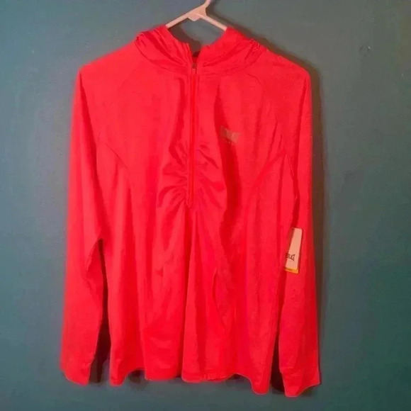 Everlast Wicking 1/4 Zip Pullover with Hood - Picture 2 of 8